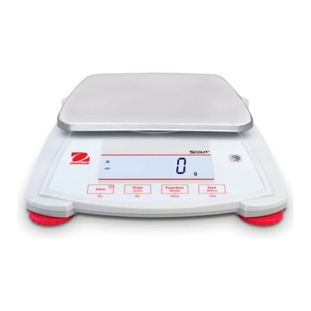 Ohaus Ohaus Scout SPX8200 Electronic Portable Balance with LCD Display, 8200g x 1g 30253028